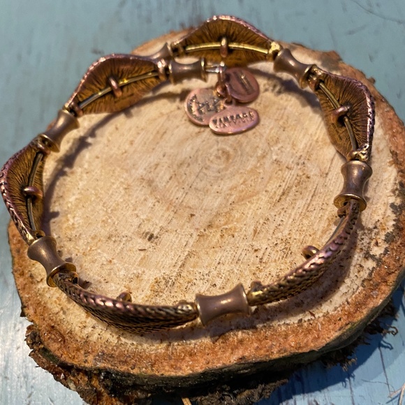 Alex and Ani Vintage 66 Bangle Bracelet - Picture 4 of 4